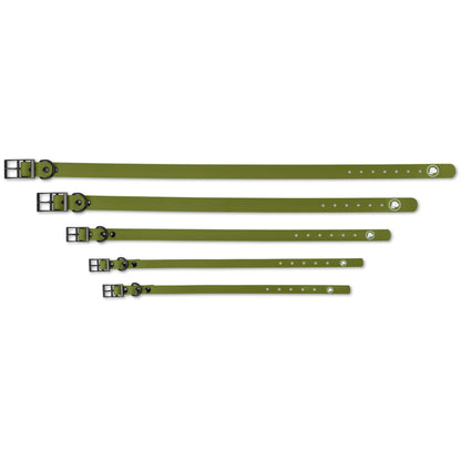 The Modern Dog Company - Olive Green Collar (Weather + Odor Resistant)