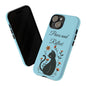 "Paws and Reflect" Floral Cat Tough Case
