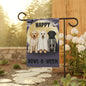 Happy Howl-O-Ween Dog Garden Flag