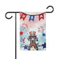 Patriotic Dog Garden Flag - Great Dane – 'Let Freedom Bark' USA Banner