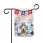 Patriotic Dog Garden Flag - Dalmatian – 'Let Freedom Bark' USA Banner