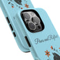 "Paws and Reflect" Floral Cat Tough Case