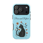 "Paws and Reflect" Floral Cat Tough Case