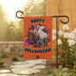 "Happy Halloweenie" — Halloween Garden Flag - Dachshund