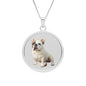 Round Border Photo Pendant - Customizable