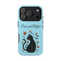 "Paws and Reflect" Floral Cat Tough Case