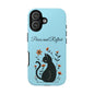 "Paws and Reflect" Floral Cat Tough Case