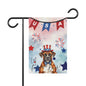 Patriotic Dog Garden Flag - Boxer – 'Let Freedom Bark' USA Banner