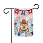 'Let Freedom Bark' USA Patriotic Garden Banner - Shiba Inu - (16 Breeds)