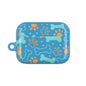 AirPod Case — Cute Dog Bones & Paw Prints Case (Blue)
