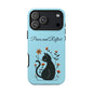 "Paws and Reflect" Floral Cat Tough Case
