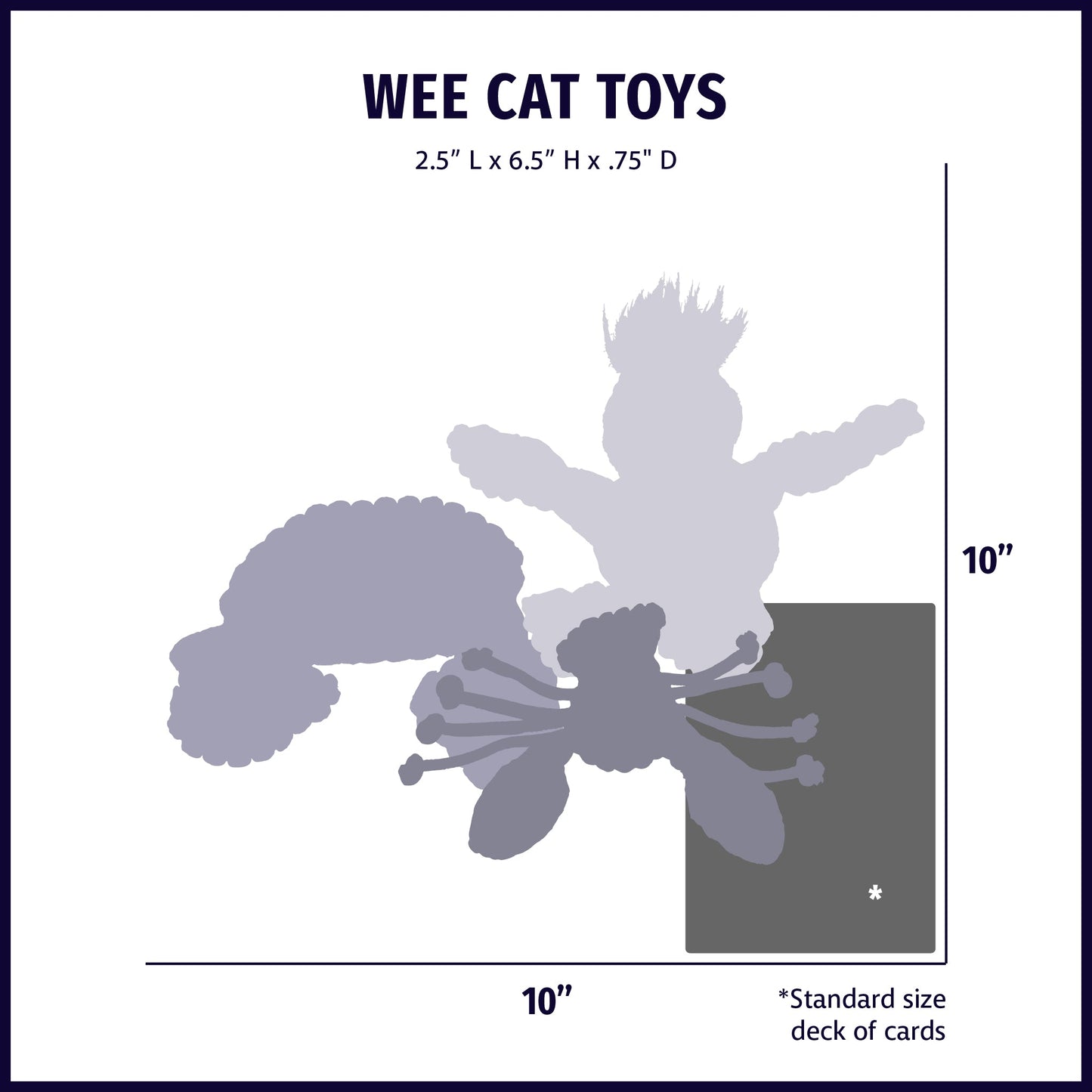 HuggleKats® Water Critters Bucket of Cat Toys, 12 Pack